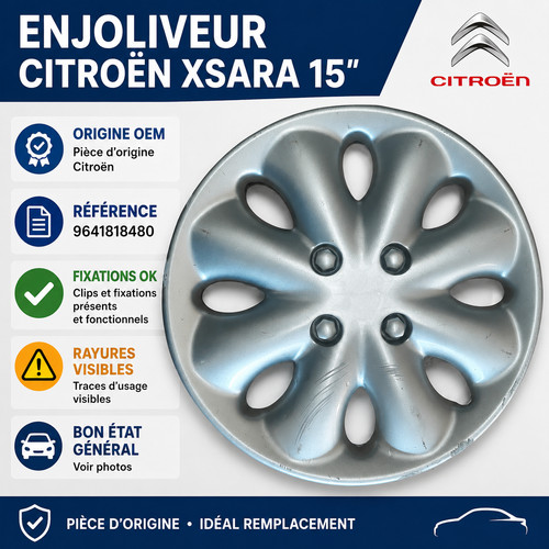 Enjoliveur origine citroën - origine,
