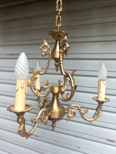 Ancien lustre cage - , 3