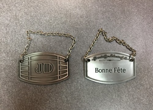 Big plaque metal chainettes - big,