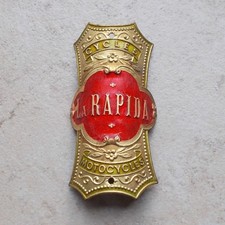 Ancienne plaque vélo LA