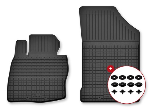 Tapis avant caoutchouc - , kia