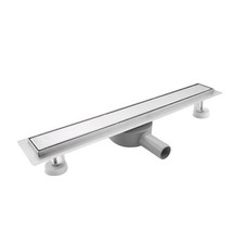 Caniveau Douche Italienne 70 cm Panneau 2 en 1 avec 360° Siphon et Filtre