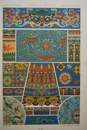 Chromolithographie decors - chromolithographie,