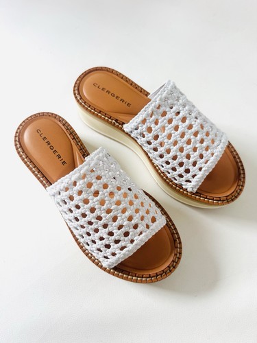 Sandales cuir ajouré - cuir,