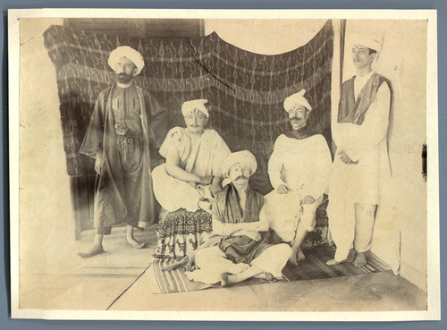 Européens costume oriental - costume,