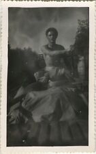 OLD PHOTO - VINTAGE SNAPSHOT - BOAT CANOE ROWING ROWING MUSCLE - BOAT KAYAK