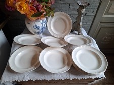 11 anciennes assiettes creuses