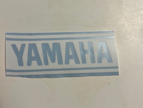 Yamaha autocollant blanc - yamaha,