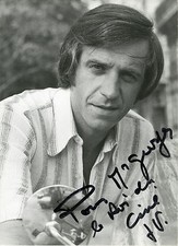 "Jean Vallée" Photo originale dédicacée années 70 (13x18cm)