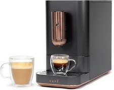 CAFÉ AFFETTO AUTOMATIC ESPRESSO MACHINE ONLY MATTE BLACK - Scratch & Dent