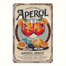 Panneau logo vintage Aperol