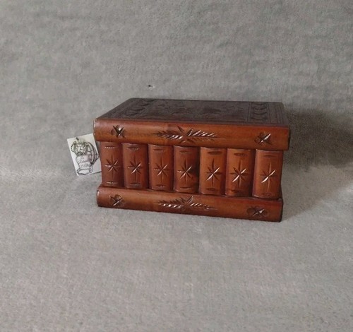 Grande boite bijoux bois - boite, en