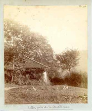 France, Cellier près de la Chatillonne Vintage Albumen Print.   albumi print