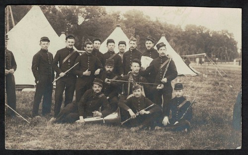 Cpa carte photo - cpa, militaire