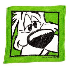 Serviette de voyage collection Astérix et Obélix, portrait d'Idéfix (30x28cm)