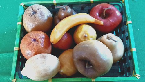 Fruits pure cire - cire, d'abeille