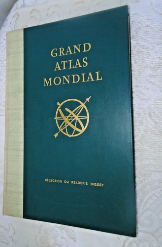 Livre grand atlas mondial - livre,