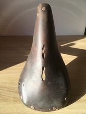 selle en cuir pour vélo de