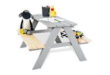 Ensemble Table et Bancs Extérieur En Bois Pour Enfants