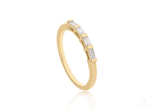14k gold four - gold, diamond