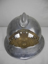 old firefighter helmet Mle 26 Faussais French firefighter helmet firefighter helmet