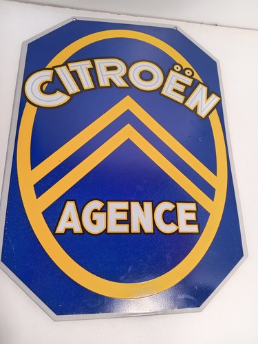 Citroen agency enamel - citroen,