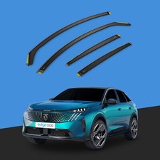 Peugeot 3008/E-3008 MK3 2023-Onwards 5 Door SUV Wind Deflectors 4pc Tinted