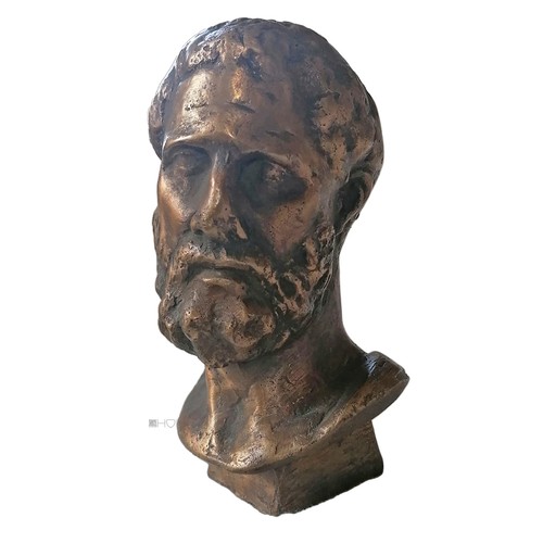 Bronze figurine buste - figurine,