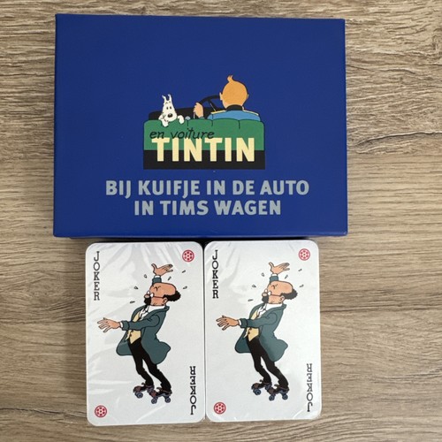 Coffret jeu cartes tintin - coffret,