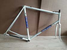 Cadre velo GIOS TORINO COLUMBUS 2700g 60×56.5cm 127.4mm BI25.4 vintage bike D12