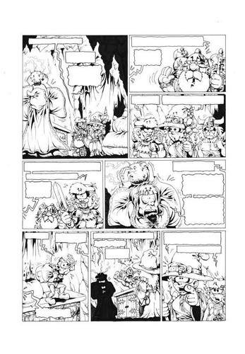 Planche originale le - -,