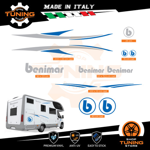Autocollants camper kit - de,