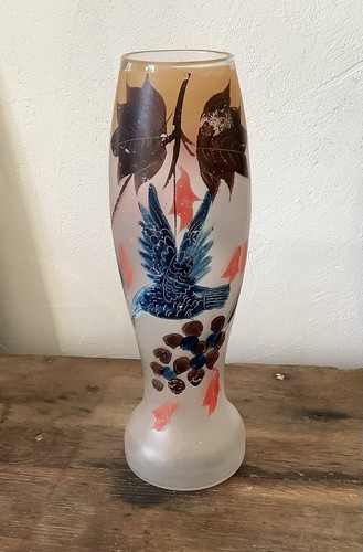 Ancien vase peint motif - peint,