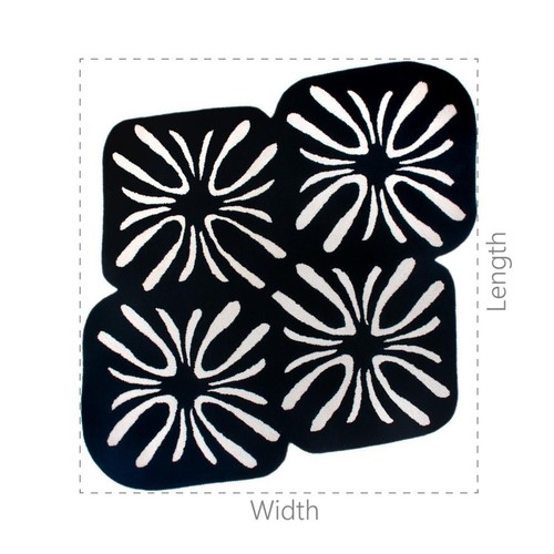 Tapis laine touffeté - tapis,