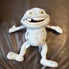 The Annoying Thing Plush Crazy Frog Stuffed Animal Biker Doll Keychain  2005