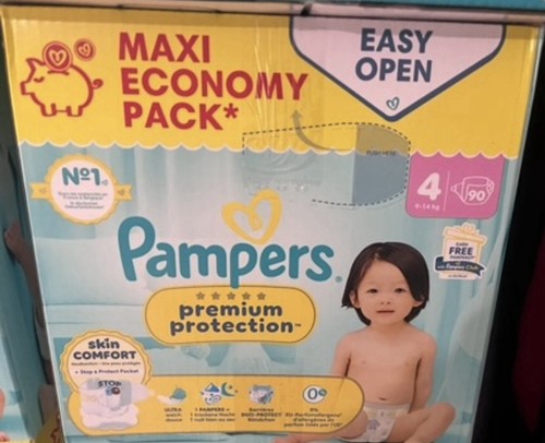 Couches pampers taille 4 - ,