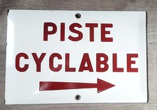 ANCIENNE PLAQUE ÉMAILLÉE