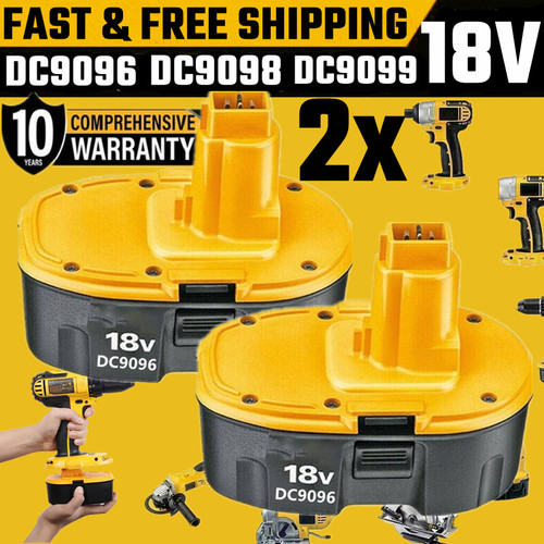 2pack 18v for dewalt - 18, volt