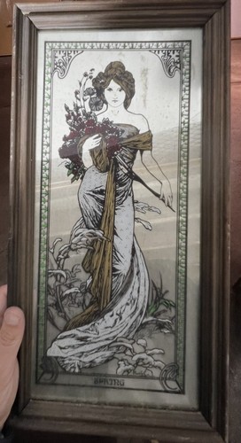 Miroir vintage spring - miroir,