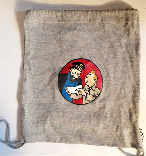 Tintin petit sac dos herge - dos,