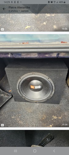Vend caisson plus ampli - plus, audio