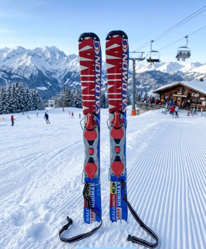 Snowblades mini ski salomon - snowblades,