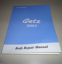 Workshop Manual Bodywork / Body Repair Manual Hyundai Getz 2002 - 2005