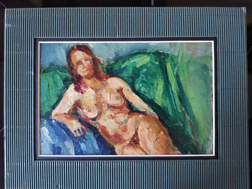 Ancienne petite peinture - petite,