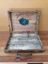 Antique box easel of painter Jullian Paris painting watercolorist watercolor