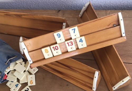 Vintage jeu rummy rummikube - jeu,