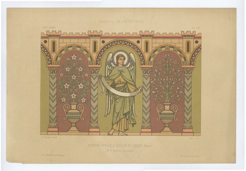 Lithographie originale ange - originale,