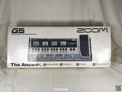 Zoom guitar effects - guitar, amp