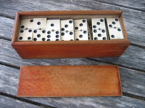 Ancien jeu dominos - dominos, en