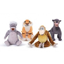 Peluche Livre Jungle Peluche 18cm Balu Ou Tricorne Khan Jungle Book Disney